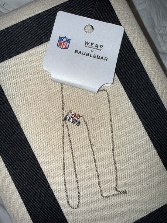 BaubleBar Jewelry - Baublebar NFL PATRIOTS GO PATS